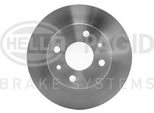 Hella 8DD 355 101-131 - Disco Freno Oe 5961814 Per Fiorino, Panda, Premio