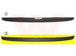 Van Wezel 1620551 - Oe 0735271638 Striscia Di Rivestimento, Paraurti Posteriore, Per Punto