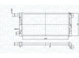 Magneti Marelli 350213185200 - Oe 46405843 Radiatore, Raffreddamento Motore Per Seicento