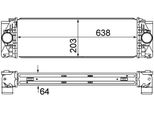 Mahle Ci 369 000S - Intercooler Oe 906 501 01 01 Per Sprinter (W906), Crafter (2E), Crafter (2F)