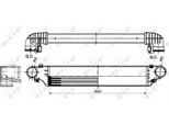 Nrf 30164A - Intercooler Oe 2035000500 Per Classe C (W203), Classe C (CL203), Classe C (S203), Classe Clc (CL203), Clk (C209), Clk (A209)