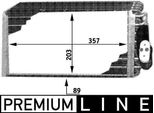 Mahle Ae 42 000P - Oe 8300958 Evaporatore, Impianto Di Climatizzazione Per Classe S (W140), Classe S (C140)