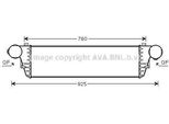 Prasco MS4380 - Intercooler Oe 2035000500 Per Classe C (W203), Classe C (CL203), Classe C (S203), Classe Clc (CL203), Clk (C209), Clk (A209)