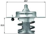 Mahle Tx 60 83D - Termostato Acqua Di Raffreddamento Oe 9150072380 Per Ducato