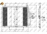 Nrf 35244 - Condensatore Aria Condizionata Oe 1248301270 Per Cabriolet (A124), Classe E (W124), Classe E (A124), Classe E (C124), Classe E (S124)