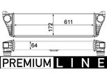 Mahle Ci 150 000P - Intercooler Oe 6395011301 Per Viano (W639), Vito (W639)
