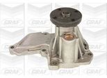 Graf PA612 - Pompa Dell'acqua Oe 1566239 Per Fiesta Iv, Fiesta V, Focus C-Max (DM2), Focus (Daw, Dbw), Focus (Dnw), Focus (Dfw), Focus Ii, Fusion, Puma, 2 (Dy), C30 (533), S40 Ii (544), V50 (545)