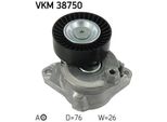 Skf Vkm 38750 Rullo Tenditore, Cinghia Trapezoidale Dentata Oe 1562000570 Compatibile Con Classe C, Clk, Cls, Classe E, Classe M, Classe R, Classe S, Sl, Sls