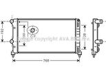Prasco FTA2250 - Radiatore Oe 46807378, Raffreddamento Motore Per Doblo