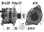 Era 209478A - Alternatore Oe 504385134 Per Ducato