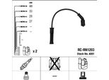 Ngk 4081 - Set Di Cavi Candela Oe 77 00 273 226 Per Clio Ii, Kangoo (Kc), Kangoo (Fc), Megane I, Megane Scenic