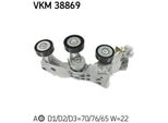 Skf Vkm 38869 - Oe 640 200 18 70 Spannolinamento, Cuscinetti Per La Classe A (W169), Classe B (W245)
