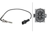 Hella 6PT 358 181-601 - Oe 55200036 Sensore Della Temperatura Dei Gas Di Scarico Per Croma, Punto