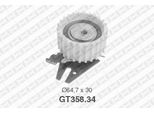 Snr GT358.34 - Puleggia Tenditore Oe 7772961, Cinghia Di Distribuzione Per Bravo, Coupe 175, Marea, Stilo