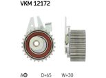 Skf Vkm 12172 - Oe 55192773 Puleggia Tenditrice, Cinghia Di Distribuzione Per Bravo, Coupe 175, Marea, Stilo