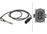 Hella 6PT 358 181-491 - Oe 51791310 Sensore Della Temperatura Dei Gas Di Scarico Per Bravo, Multipla, Stilo