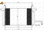 Nrf 35495 - Oe 46745840 Condensatore Aria Condizionata Con Essiccatore Per Stilo
