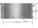 Mahle Ac 710 000S - Oe 51960727 Condensatore Aria Condizionata Con Essiccatore Per Panda