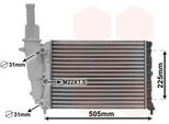 Van Wezel 17002138 - Oe 7718660 Radiatore, Raffreddamento Motore Per Punto