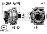 Era 210578A - Alternatore Oe 013 154 00 02 Per Classe C (W203), Classe C (CL203), Classe C (S203), Classe Clc (CL203), Clk (C209), Classe E (W211), Classe E (S211), Classe S (W220)