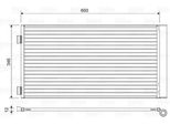 Valeo 814408 - Oe 64 53 9 228 607 Condensatore Aria Condizionata Con Essiccatore Per R56, R57, R55, R60, R58, R61, R59
