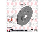 Zimmermann 150.2939.52 - Disco Freno Per F56, F57, F54, F60