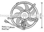 Prasco BW7534 - Ventola Radiatore Oe 2752632 Per R56, R57, R55, R60, R58, R61, R59