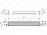 Valeo 818580 - Intercooler Oe 17 51 2 751 277 Per R56, R57, R55, R60, R58, R61, R59