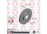 Zimmermann 230.2369.52 - Disco Freno Per Punto, Corsa E (X15), Corsa D (S07), Adam