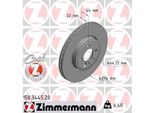 Zimmermann 150.3445.20 - Disco Freno Per R50, R53, R56, R52, R57, R55, R58, R59