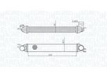 Magneti Marelli 351319204290 - Intercooler Oe 17512751277 Per R61, R58, R60, R56