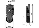 Gates T38405 - Puleggia Tenditore Oe 11281482199, Cinghia A V Per R52, R50, R53