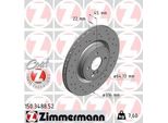 Zimmermann 150.3488.52 - Disco Freno Per R56, R52, R57, R55, R58, R59