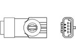 Magneti Marelli 466016355052 Sonda Lambda Oe 8200033619 Compatibile Con Vel Satis, Scenic, Megane, Laguna, Kangoo, Espace, Clio, Avantime