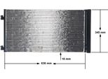 Mahle Ac 751 000S - Oe 64 53 9 228 607 Condensatore Aria Condizionata Con Essiccatore Per R56, F57, R57, R55, R58, F55, R59