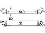 Mahle Ci 188 000S - Intercooler Oe 17 51 2 751 277 Per R59, R60, R58, R61, F56, R50, R53, R56, F57, R57, R55