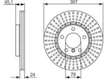 Bosch 0 986 479 726 - Oe 34 11 9 804 829 Disco Freno Per R60, R61