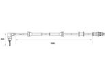 Bosch 0 265 007 035 - Sensore Abs Oe 46539831 Per Marea