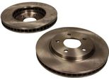 2X Maxgear Disco Freno 19-3509 Anteriore Per Nissan NV200 / Evalia Bus Leaf (ZE1_)