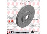 Zimmermann 400.5549.20 - Disco Freno Per Classe A (W177), Cla (C118), Cla (X117), Gla (H247), Glb (X247)