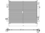 Nrf 350418 - Condensatore Aria Condizionata Oe 921003VD1A Con Essiccatore Per Note (E12)