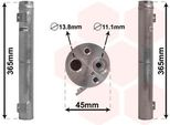 Van Wezel 3000D395 - Essiccatore Aria Condizionata Oe 1698300058 Per Classe A (W169), Classe B (W245)