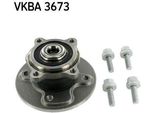 Skf Vkba 3673 - Set Di Cuscinetti Ruota Oe 33 41 6 756 830 Per R50, R53, R52