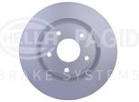 Hella 8DD 355 125-521 - Disco Freno Oe 402061KC2A Per Juke (F15), Pulsar
