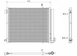 Nrf 350469 - Condensatore Aria Condizionata Oe 921001HC1A Per Micra Iv (K13)