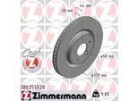 Zimmermann 200.2533.20 - Disco Freno Per X-Trail (T32), Koleos Ii (Hc)