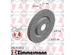 Zimmermann 200.2533.52 - Disco Freno Per X-Trail (T32), Koleos Ii (Hc)