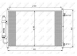 Nrf 35873 - Condensatore Aria Condizionata Oe 92100JG000 Con Essiccatore Per X-Trail (T31)
