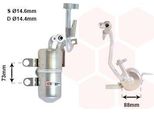 Van Wezel 5900D126 - Essiccatore Aria Condizionata Oe 30676523 Per C30 (533), C70 Ii Cabriolet (542), S40 Ii (544), V50 (545)