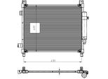 Nrf 350420 - Condensatore Aria Condizionata Oe 921003VA1A Con Essiccatore Per Note (E12)